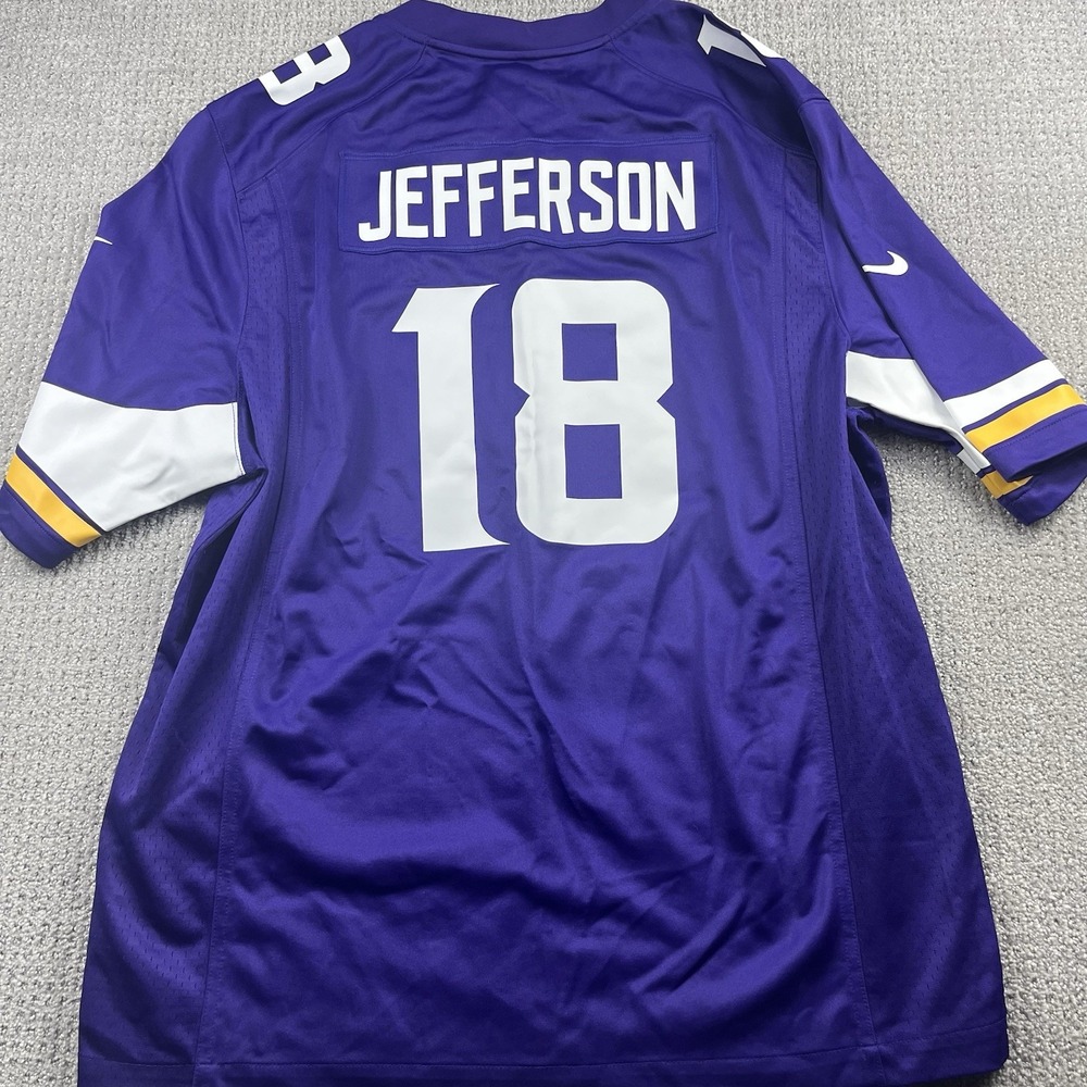 Nike Justin Jefferson Minnesota Vikings Vapor FUSE Limited Jersey Mens XL NWT - Picture 2 of 11
